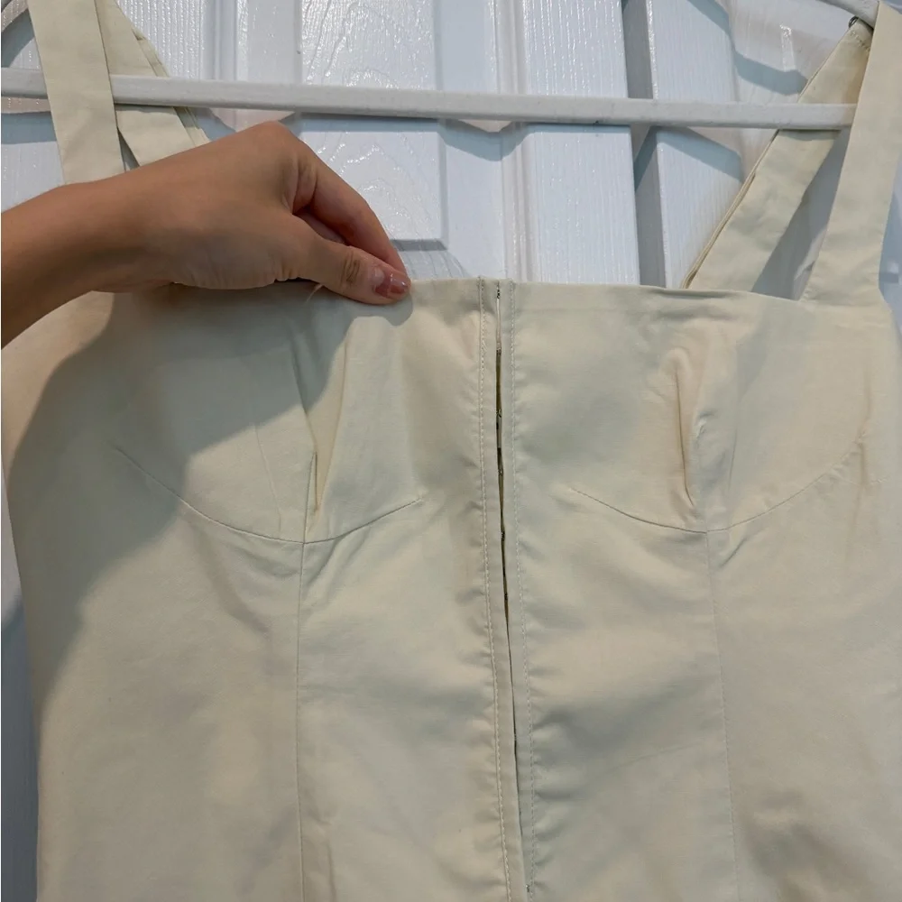 NWT Orseund Iris Cream Bustier Top size S - Picture 3 of 8